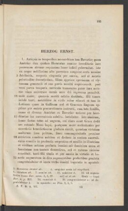 Herzog Ernst.