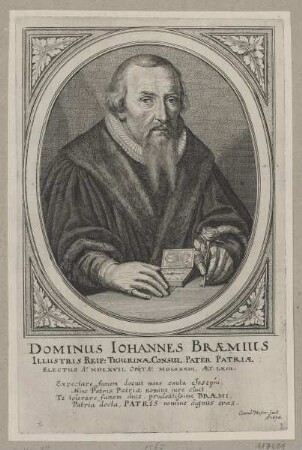 Bildnis des Iohannes Braemius