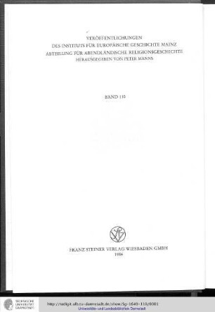 Wendelini Steinbach - Opera exegetica quae supersunt omnia : Volumen II - Commentarii in epistolam ad hebraeos pars prima