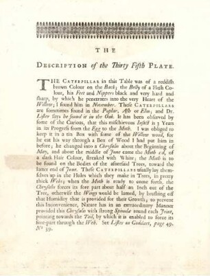The Description of the Thirty Fifth Plate