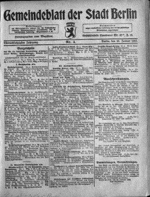 1923,4: Nr. 4, 28. Januar 1923