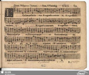 XXII. Ego sum pastor bonus