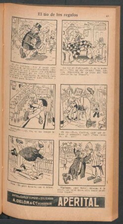 El tío de los regalos - [Cómic]