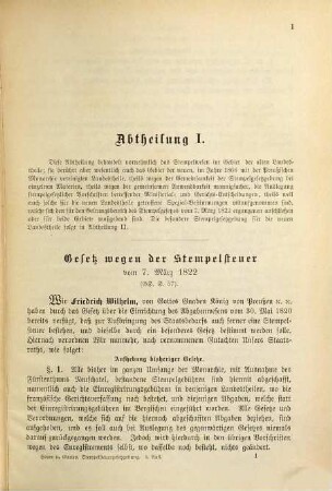 Die preußische Stempelgesetzgebung für die alten und neuen Landestheile und das Preußische Erbschaftssteuergesetz : nebst den beiden Reichsgesetzen über die Wechselstempelsteuer und den Spielkartenstempel ; Kommentar für den praktischen Gebrauch