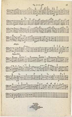 VI Lytaniae Mariánae breves : a 4 vocibus ordinarriis, 2 violinis & organo obligatis, 2 cornibus, vel clarinis & violoncello ad lib. ; op. 3