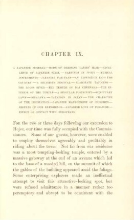 Chapter IX. A Japanese funeral ...