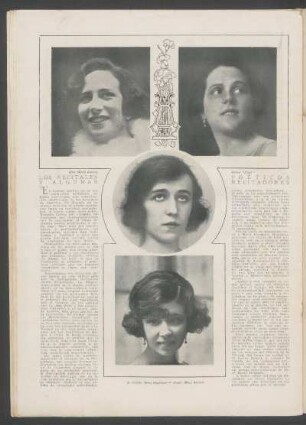 Los recitales poéticos y algunas recitadoras