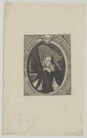 Bildnis des Ferdinandvs III.