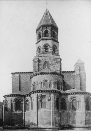 Brioude, Basilique St. Julien, Apsis