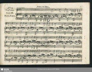 Nr. 6 Psalm 43, Judica me Deus / Gott richte mich