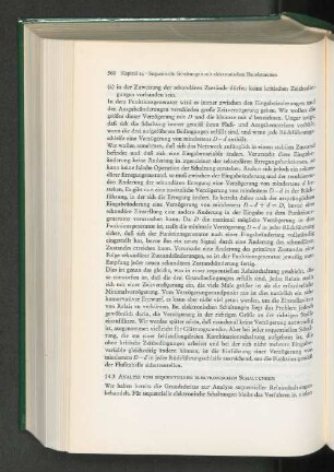 14.3 ANALYSE VON SEQUENTIELLEN ELEKTRONISCHEN SCHALTUNGEN