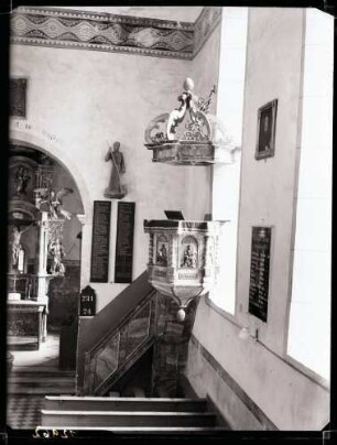 evangelische Stadtkirche; Kanzel