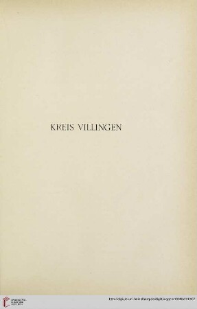 Kreis Villingen