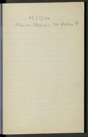 [Notizbuch Febr. 1924]