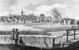 Dahlen-Großböhla. Ortsansicht