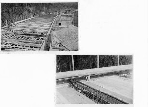 Grünwettersbachviadukt, km 265,767 - 265,888 Wiederaufbau