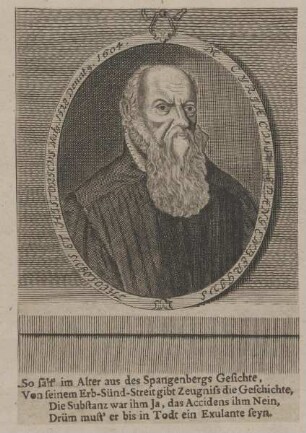 Bildnis des Cyriacus Spangenberg