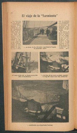 El viaje de la "Sarmiento"