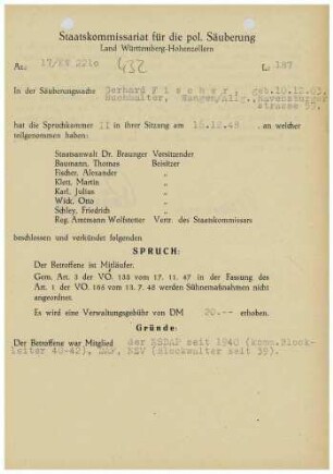 Fischer, Gerhard
