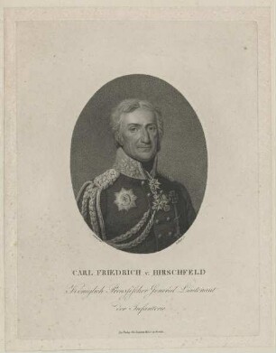 Bildnis des Karl Friedrich von Hirschfeld