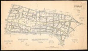 Stadterweiterung für Solatsch zur Residenzstadt Posen: Grundplan 1:2000, Plan Stübben im Eigentum von H. Jansen