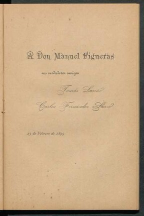 [Dedicatoria] A Don Manuel Figueras