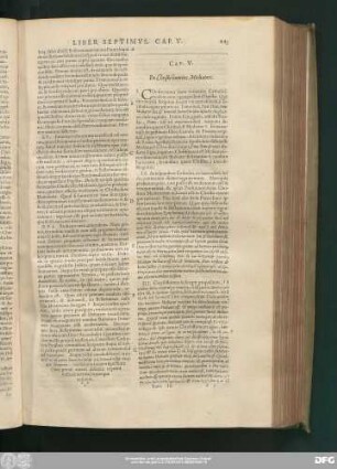 Cap. V. De Christo homine Mediatore.