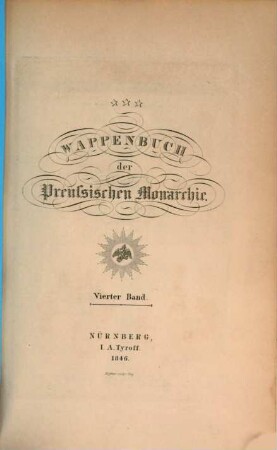 Wappenbuch der preussischen Monarchie, 4