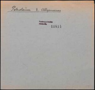 Petroleum, Allgemeines