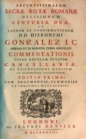 Recentissimae S. Rotae Romanae decisionum