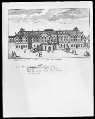 Potsdam, Stadtschloß, Südseite zum Lustgarten