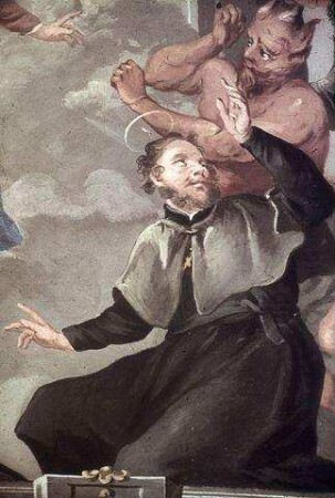 Heiliger Priester von Dämonen geplagt
