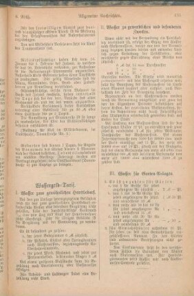 Wassergeld-Tarif.
