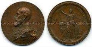 Medaille auf das 25jährige Regierungsjubiläums König Karls I. von Rumänien