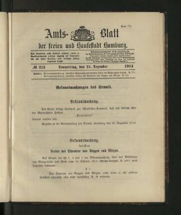 Nr. 213.