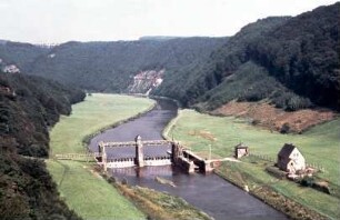 Staustufe Scheidt/Lahn