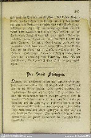 Der Staat Michigan