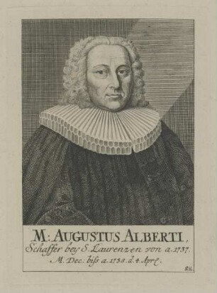 Bildnis des Augustus Alberti