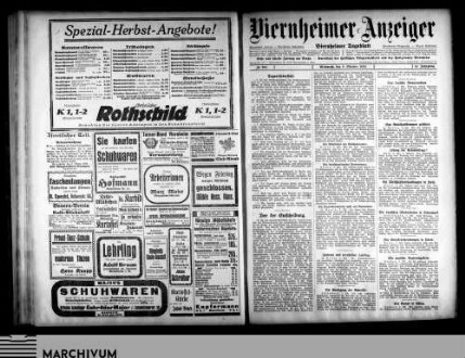 Viernheimer Anzeiger : Viernheimer Zeitung : Viernheimer Tageblatt : Viernheimer Nachrichten : Viernheimer Bürger-Ztg. : Viernh. Volksblatt