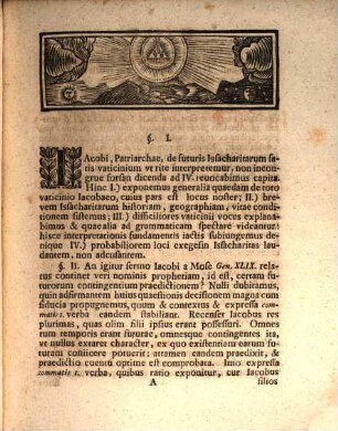 Jacobi de Issacharitis vaticinium, Gen. 49,14