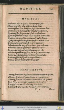 [M] Magistri – Mysteriorum.