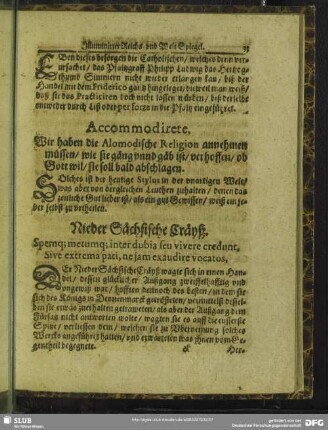 NiederSächsische Cräyß