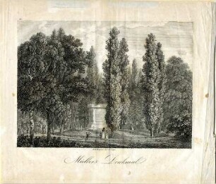 Grafik "Müller's Denkmal"