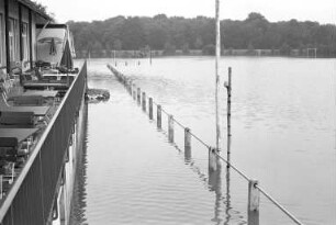 Hochwasser von Rhein und Alb