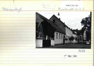 Münsterwall 11, 13, 15, Warendorf