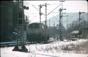 Horb Lok 215 051 Ausfahrsignale