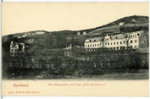 Karlsbad. Villa Margaretha und Café "Park Schönbrunn" (1860)