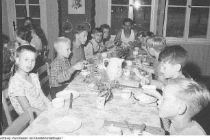 Müglitztal, Ferienlager Hartmannmühle, August 1960