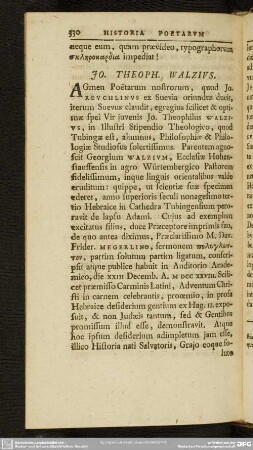 Jo. Theoph. Walzius