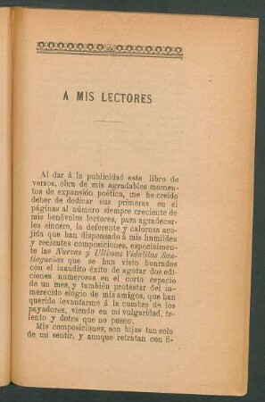A mis lectores